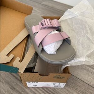 Chaco Women's Sandals in Purple and Gray